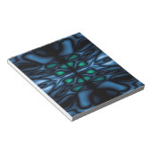 Abstraktes Kaleidoskopmuster Notizblock (angewinkelt)