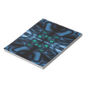 Abstraktes Kaleidoskopmuster Notizblock (Rotiert)