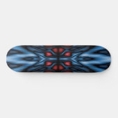 Abstraktes Kaleidoskopmuster Skateboard (Horizontal)