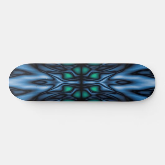 Abstraktes Kaleidoskopmuster Skateboard (Horizontal)