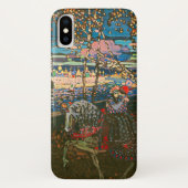 Abstraktes Kandinsky-Reitpaar farbenfroh Case-Mate iPhone Hülle (Rückseite)