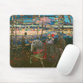 Abstraktes Kandinsky-Reitpaar farbenfroh Mousepad (Mit Mouse)