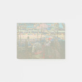 Abstraktes Kandinsky-Reitpaar farbenfroh Post-it Klebezettel (Vorderseite)