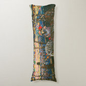 Abstraktes Kandinsky-Reitpaar farbenfroh Seitenschläferkissen (Vorderseite Vertikal)