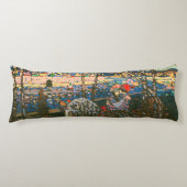 Abstraktes Kandinsky-Reitpaar farbenfroh Seitenschläferkissen (Vorderseite)