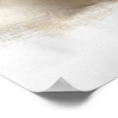 Abstraktes Karab 33 Poster (Ecke)