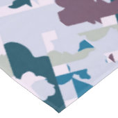 Abstraktes Kariertes Design Tischdecke (Schrägansicht)