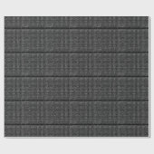 Abstraktes Kettenmuster Geschenkpapier (Flach)