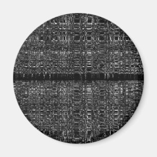 Abstraktes Kettenmuster Magnet