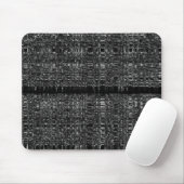 Abstraktes Kettenmuster Mousepad (Mit Mouse)