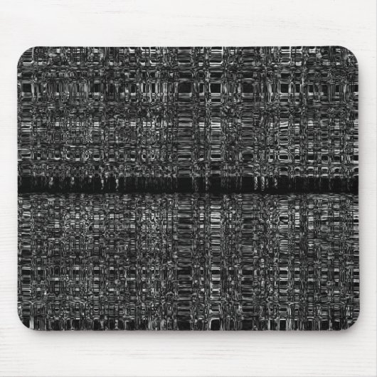Abstraktes Kettenmuster Mousepad (Vorne)