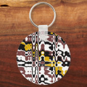 Abstraktes Keychain Schlüsselanhänger (Vorderseite)