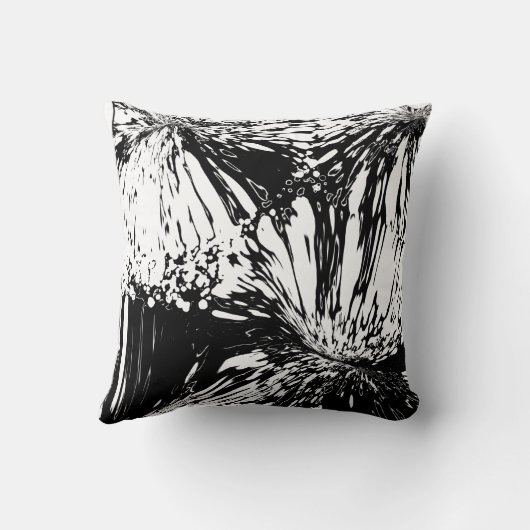 Abstraktes Kissen (Rückseite)