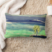 Abstraktes Kissen - Seascape-Baum (Decke)