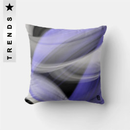Abstraktes Kissen Trend Lavender Violet