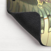 Abstraktes Klavier Mousepad (Ecke)