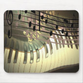 Abstraktes Klavier Mousepad (Vorne)