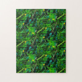 Abstraktes Kleeblatt Puzzle