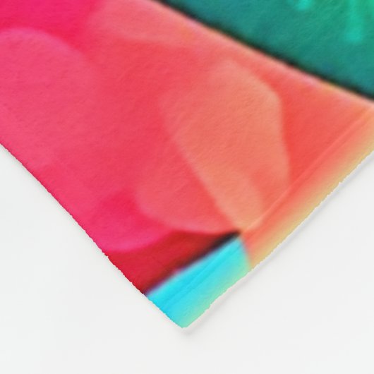 Abstraktes Koala-Design Fleecedecke (Ecke)