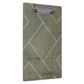 Abstraktes Konzept mit geometrischen Formen Klemmbrett (Rechts)