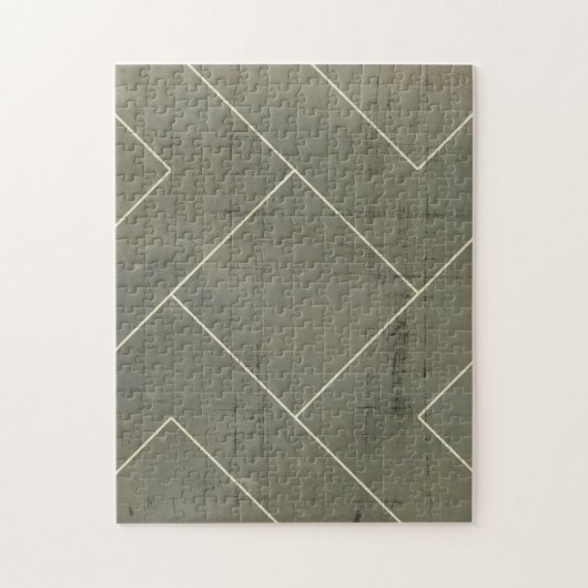 Abstraktes Konzept mit geometrischen Formen Puzzle (Vertikal)