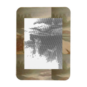 Abstraktes Konzert Flexibles Foto-Magnet Magnet