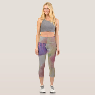 Abstraktes Korallenriff Capri Leggings