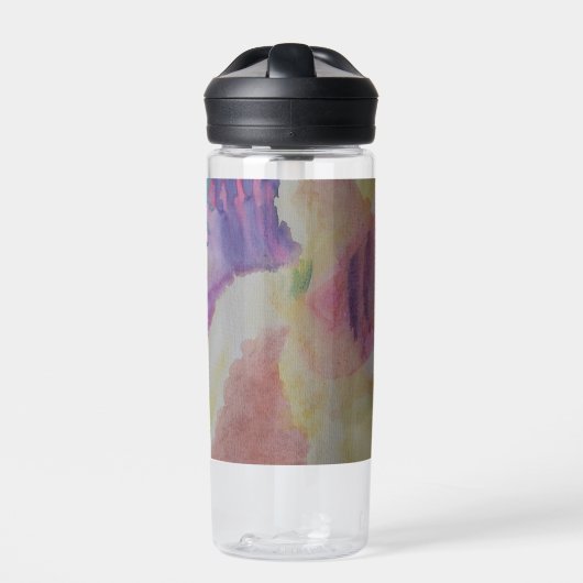 Abstraktes Korallenriff Trinkflasche (Vorderseite)