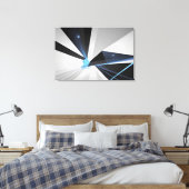 Abstraktes kosmische Portal Leinwanddruck (Insitu (Schlafzimmer))