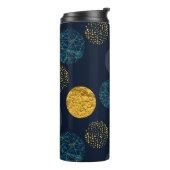 Abstraktes kosmisches Muster Personalisiert Thermosbecher (Nach links gedreht)