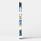 Abstraktes kreatives Konzept Comic Pop Art Blank Case-Mate iPhone Hülle (Rückseite / Links)