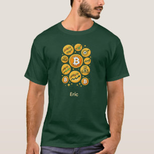 Abstraktes Kreis-Markt-Geometrie-Trader-T-Shirt T-Shirt