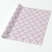 Abstraktes Kreis-Muster Geschenkpapier (Ungerollt)