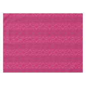 abstraktes Kreisrotmuster Tischdecke (Vorderseite (Horizontal))