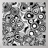 abstraktes Kreissymbol Poster (Vorne)