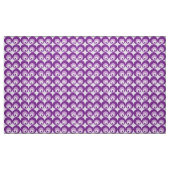 abstraktes Kreisveilchenmuster Stoff (Fat Quarter (45,7 x 55,9 cm))