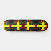 Abstraktes Kreuz Skateboard (Horizontal)