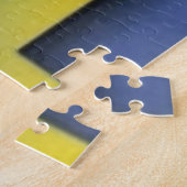 Abstraktes kubistisches Portrait Jigsaw Puzzle (Seite)