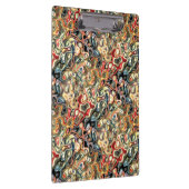 Abstraktes Kunst Clipboard Klemmbrett (Rechts)