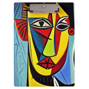 Abstraktes Kunst Clipboard Klemmbrett