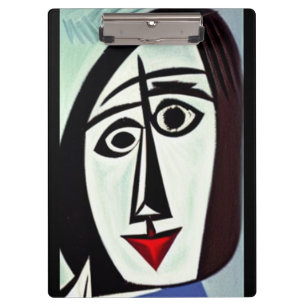 Abstraktes Kunst Clipboard Klemmbrett