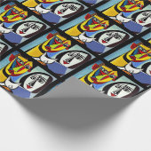 Abstraktes Kunst-Geschenkpapier Geschenkpapier (Ecke)