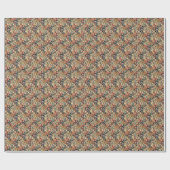 Abstraktes Kunst-Geschenkpapier Geschenkpapier (Flach)