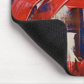 Abstraktes Kunst-Mauspad | Modernes Schreibtischzu Mousepad (Ecke)