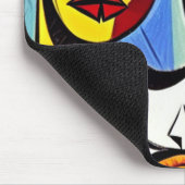 Abstraktes Kunst-Mauspad Mousepad (Ecke)