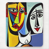 Abstraktes Kunst-Mauspad Mousepad (Vorne)
