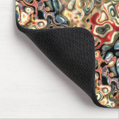Abstraktes Kunst-Mauspad Mousepad (Ecke)