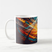 Abstraktes Kunst-Mug Kaffeetasse (Links)
