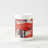 Abstraktes Kunst-Mug Porzellantasse (Vorderseite)