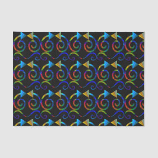 Abstraktes Kunst-Seidenpapier Seidenpapier